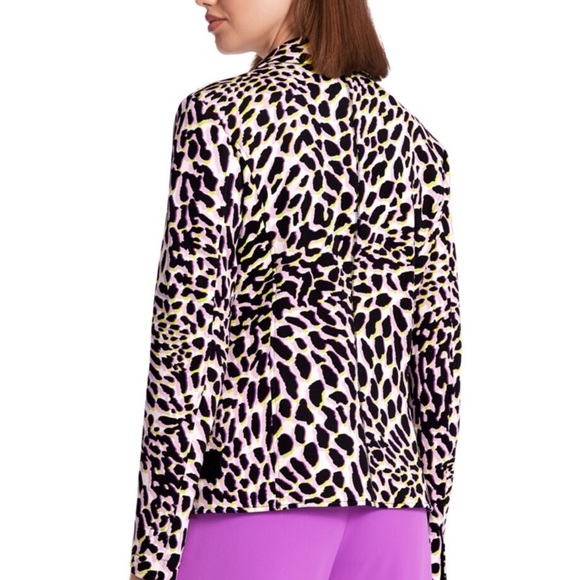 Marc Cain Leopard Print Blazer Size 2 - Picture 2 of 10